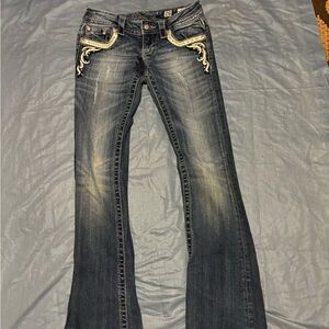 Miss me jeans size 26 inseam 33. These are very nice.